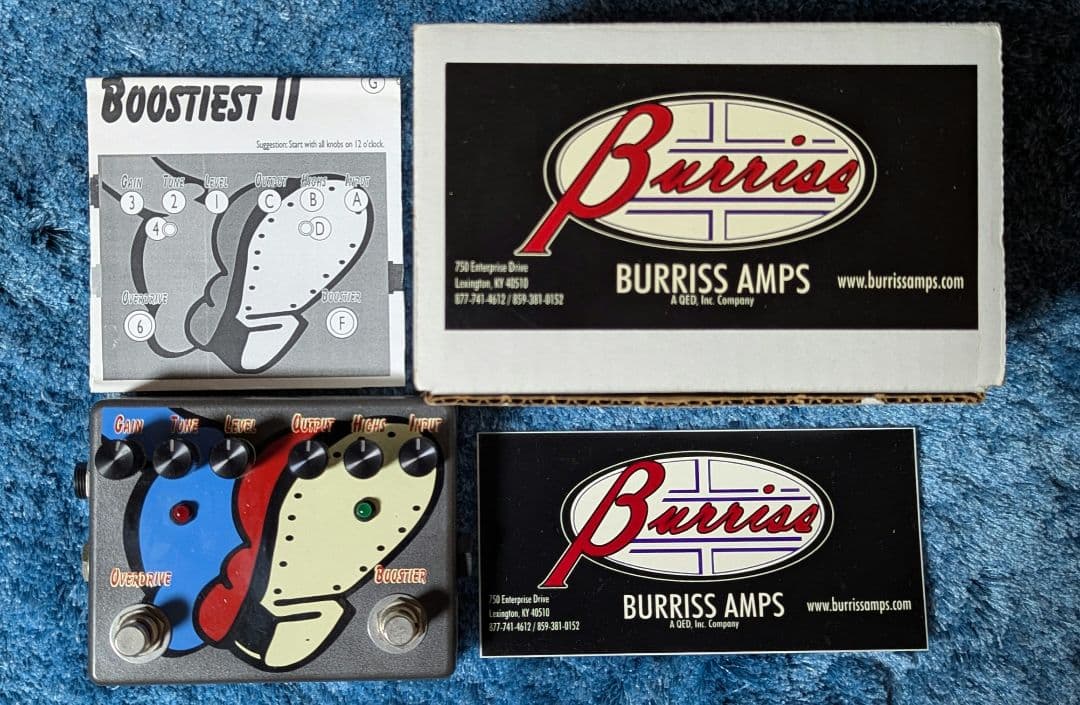 ギター Burriss Boostiest II