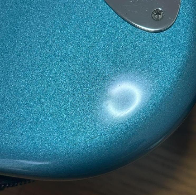 【美品】Fender Jazz Bass MEXICO水色　ケース付き