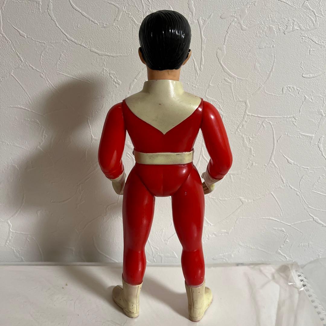 ⚠️激レア・当時物　レッドマン　面取れ　キングサイズ　ソフビ　ブルマァク　送料込み