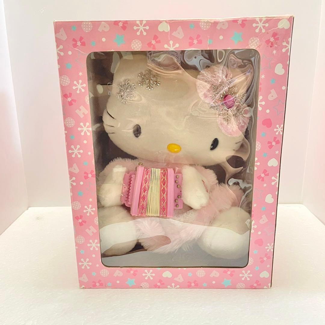 ハローキティ　アコーディオン　人形　ぬいぐるみ　レトロ　希少　エンジェル