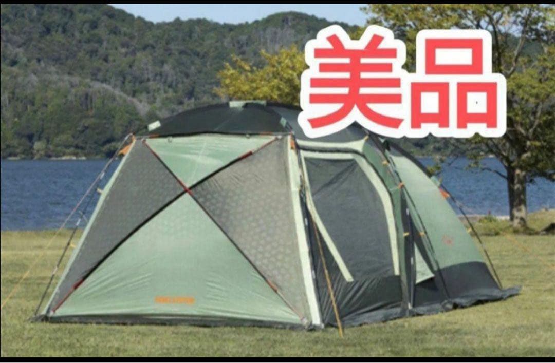 【美品】ロゴス テント PANELドゥーブル XL　71805010　シーズン