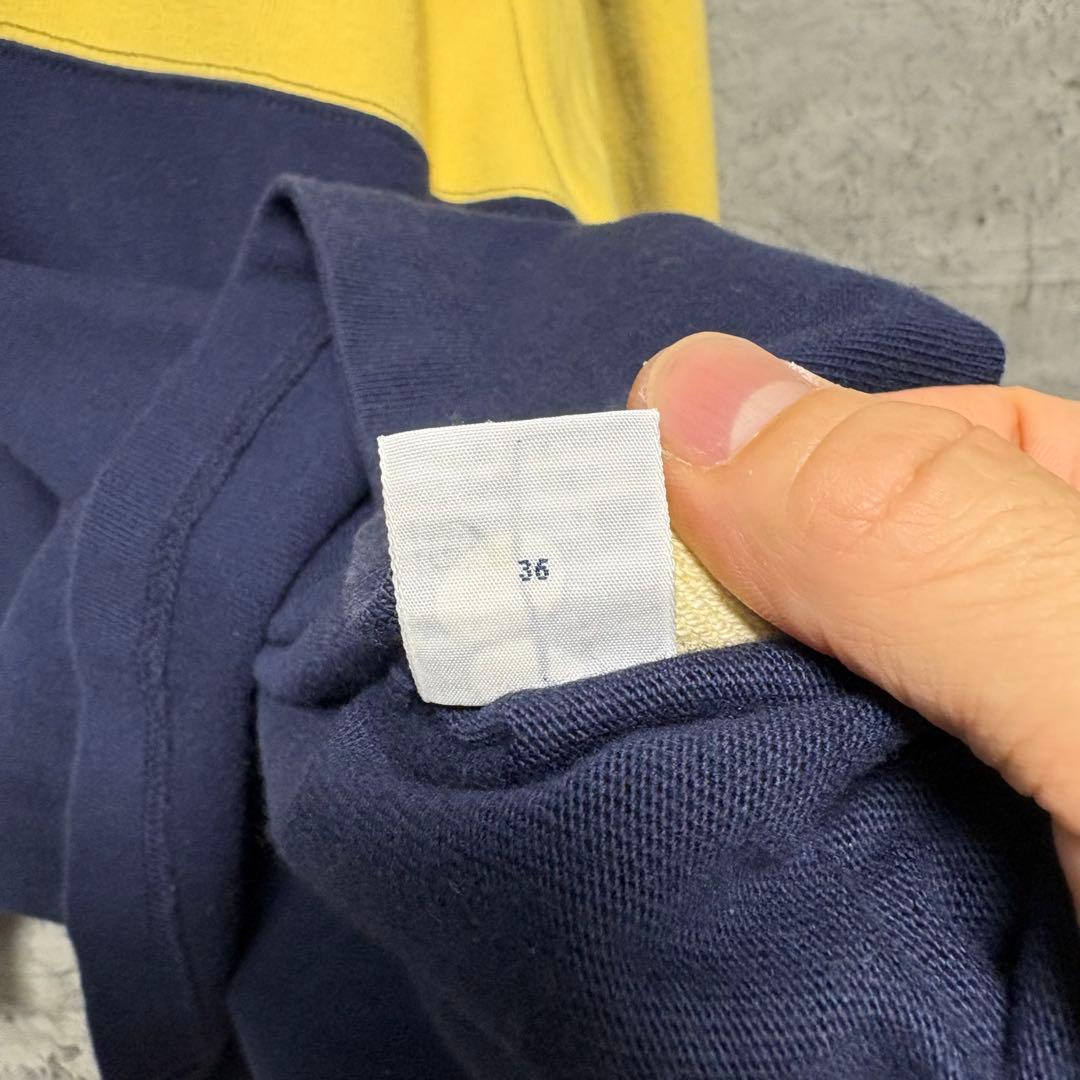 ポロバイラルフローレン　ラガーシャツ　古着　ビンテージ　90s ラグビー　L