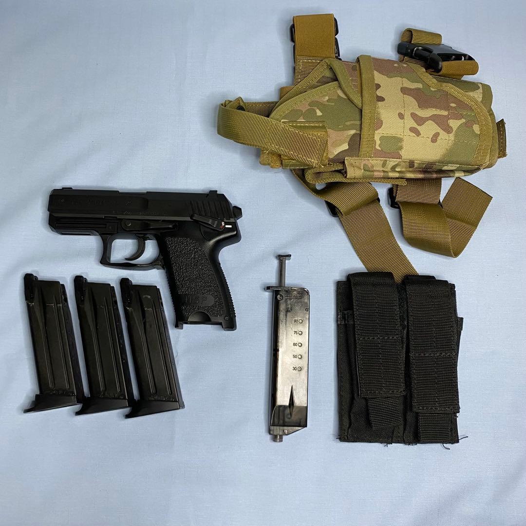 か*る様 美品】東京マルイ GBB USP compact マガジン3本 カスタ