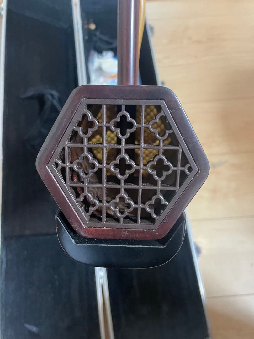 二胡　中国楽器　ケース付き