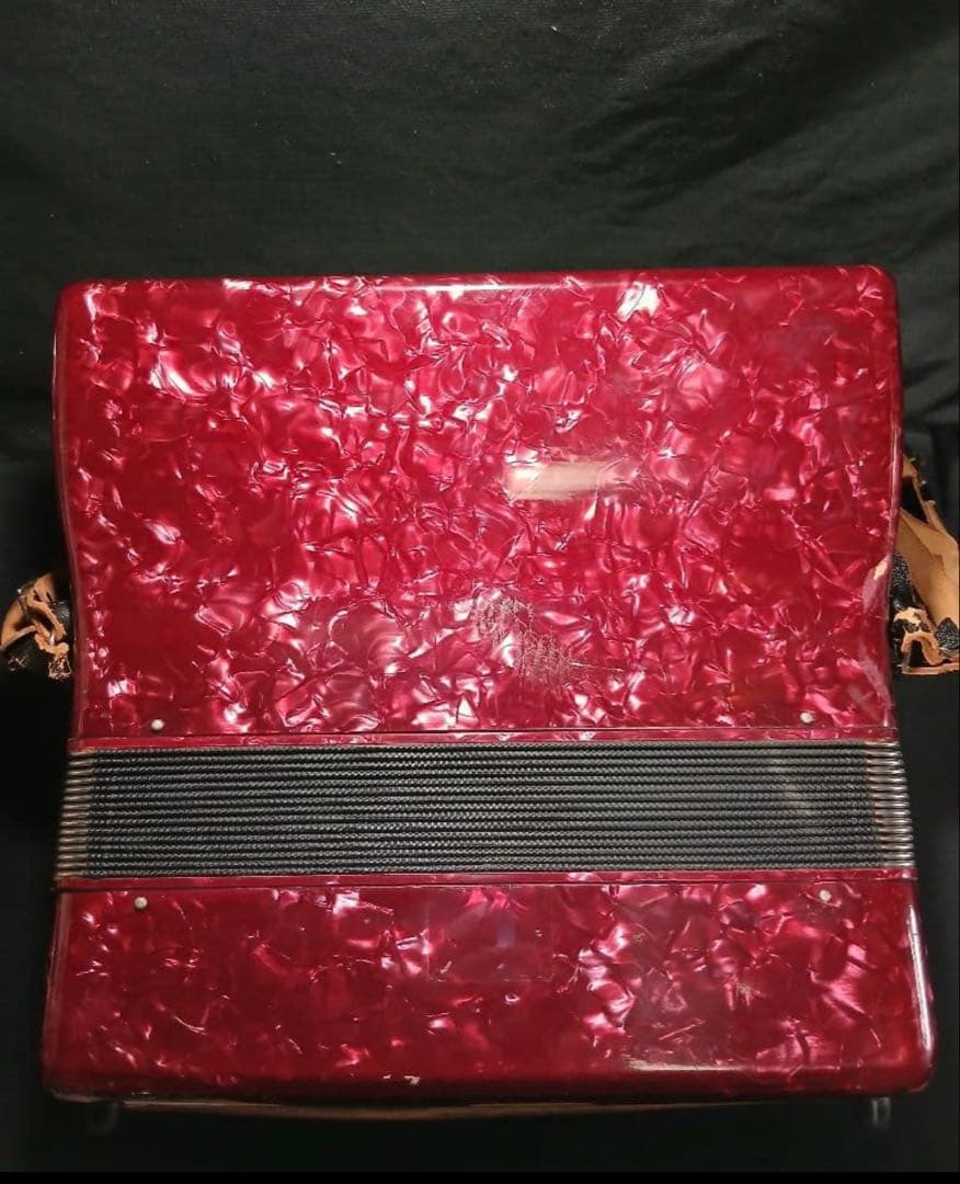 Yamaha アコーディオン 赤 32鍵盤