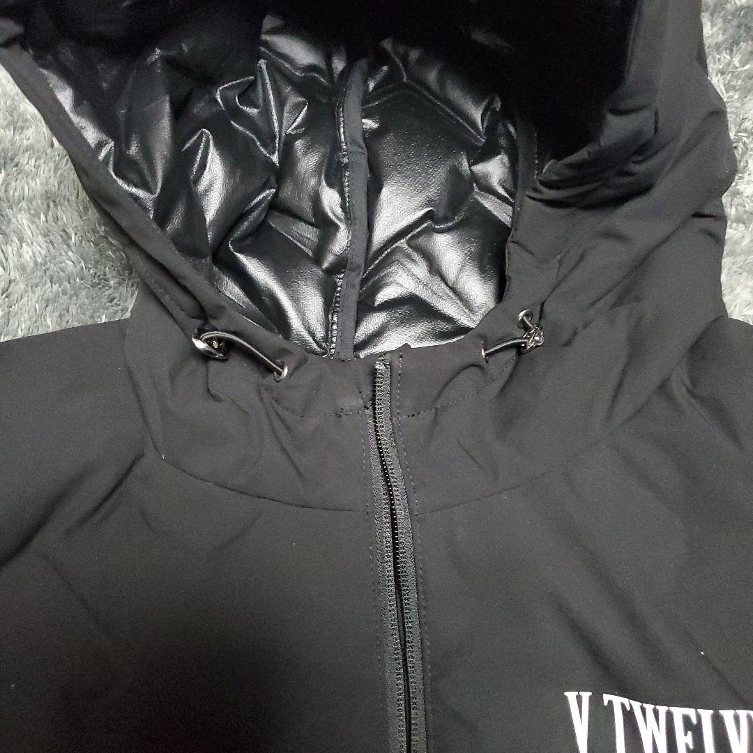 V12 ダウンジャケット　ダブルジップ