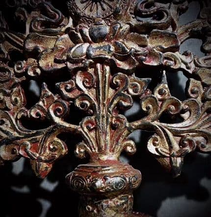 銅器 仏教  八宝樹金剛 古美術 コレクション品 銅製 工芸品 彫刻装飾品置物