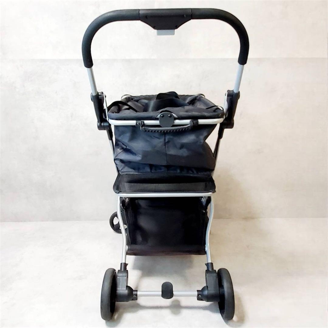 【良品】EcoCa エコカ ショッピングカート 折りたたみ 保冷バック付き