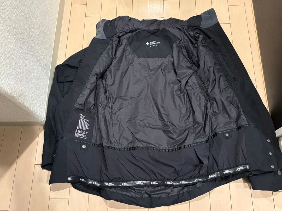 Sweet Protection 上下セット ブラック サイズS