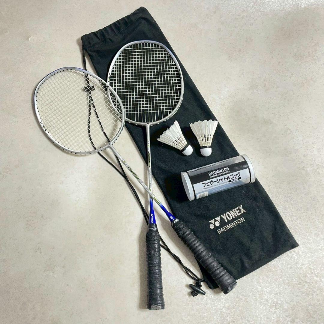 2本セット　YONEX ヨネックス TI-ZERO バドミントンラケット