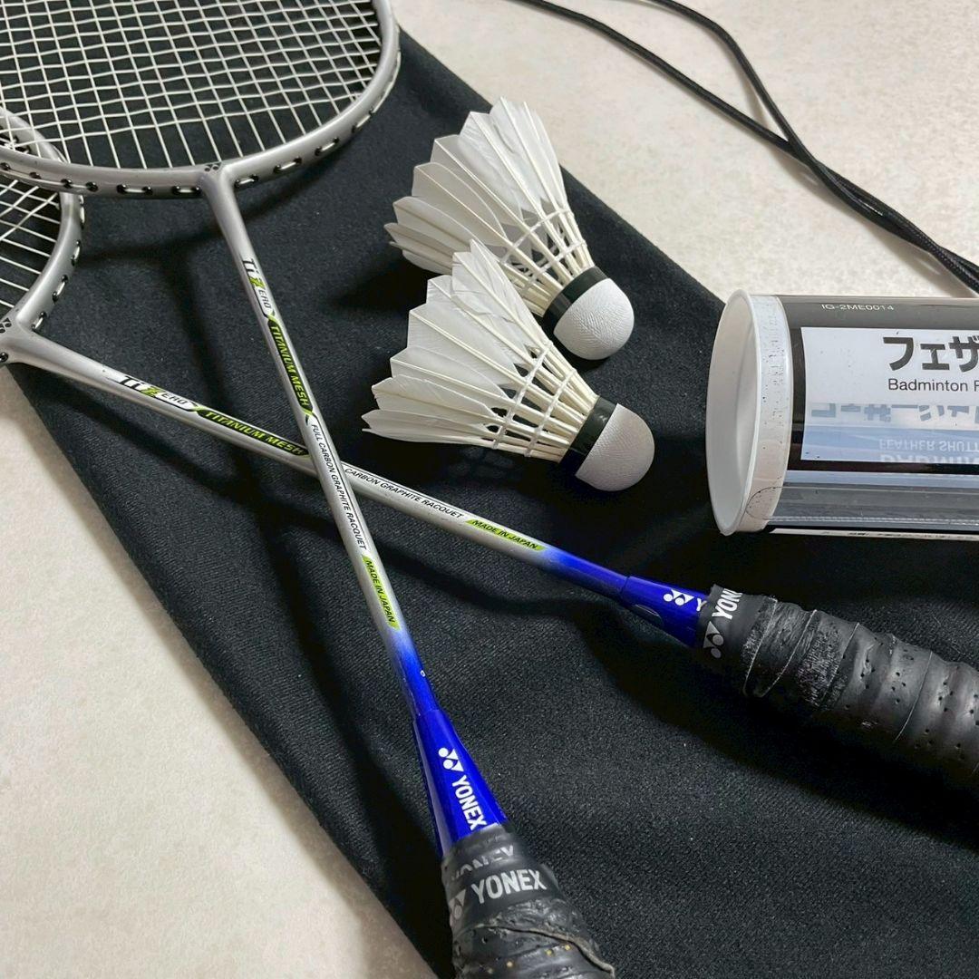 2本セット　YONEX ヨネックス TI-ZERO バドミントンラケット