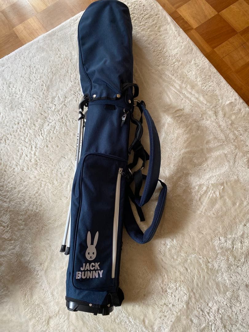 JACK BUNNY キャディバッグ ネイビー
