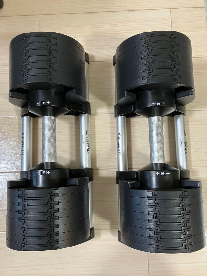 ② FLEXBELL 可変式ダンベル　2kg刻み 32kg NUOBELL