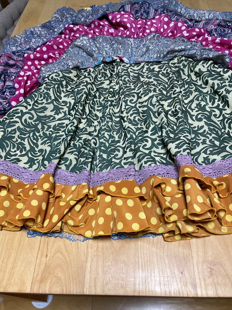 ソニアジョーンズ　 フラメンコ衣装　ファルダ