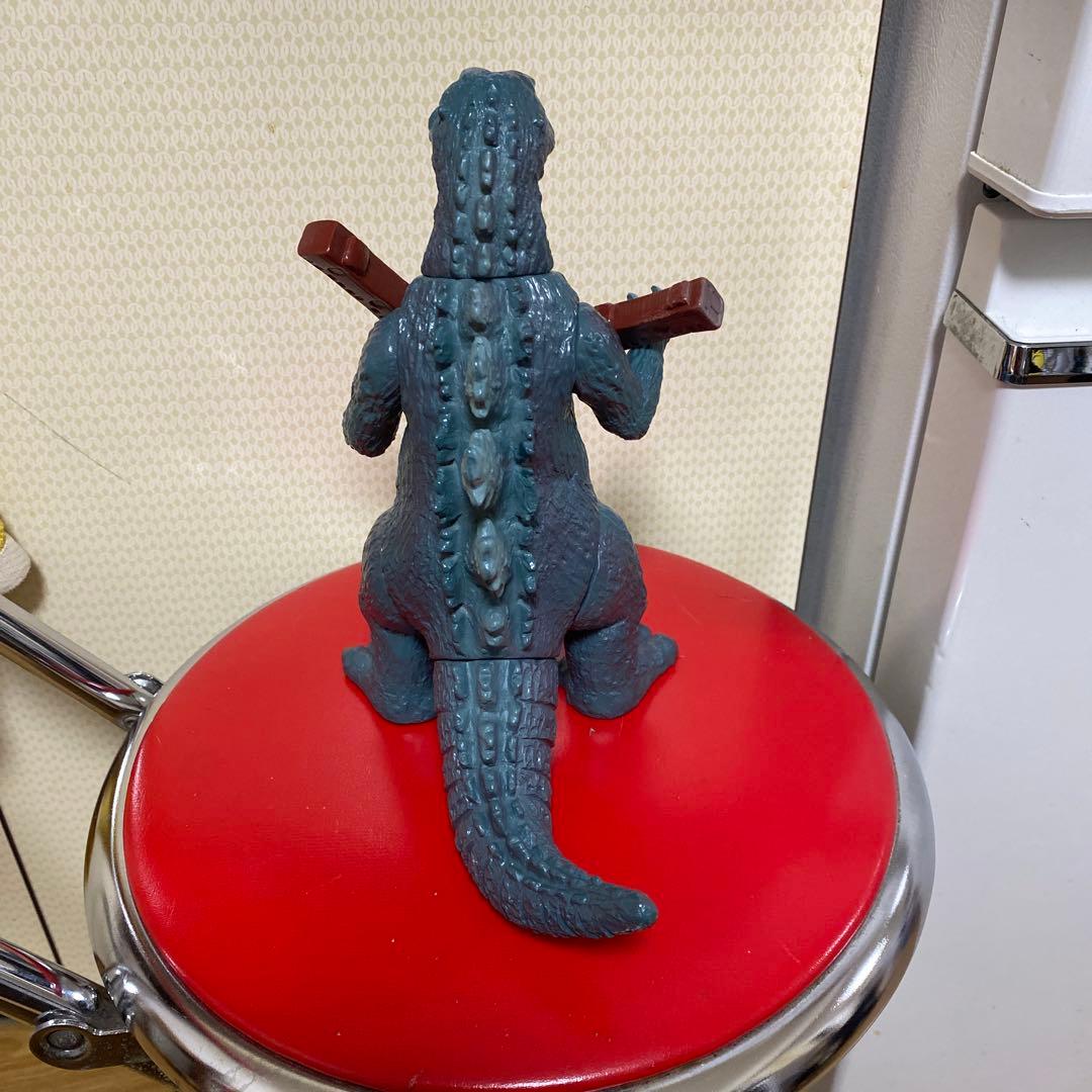 ベアモデル　ゴジラ　電車付　ソフビ マーミット　ブルマァク マルサン