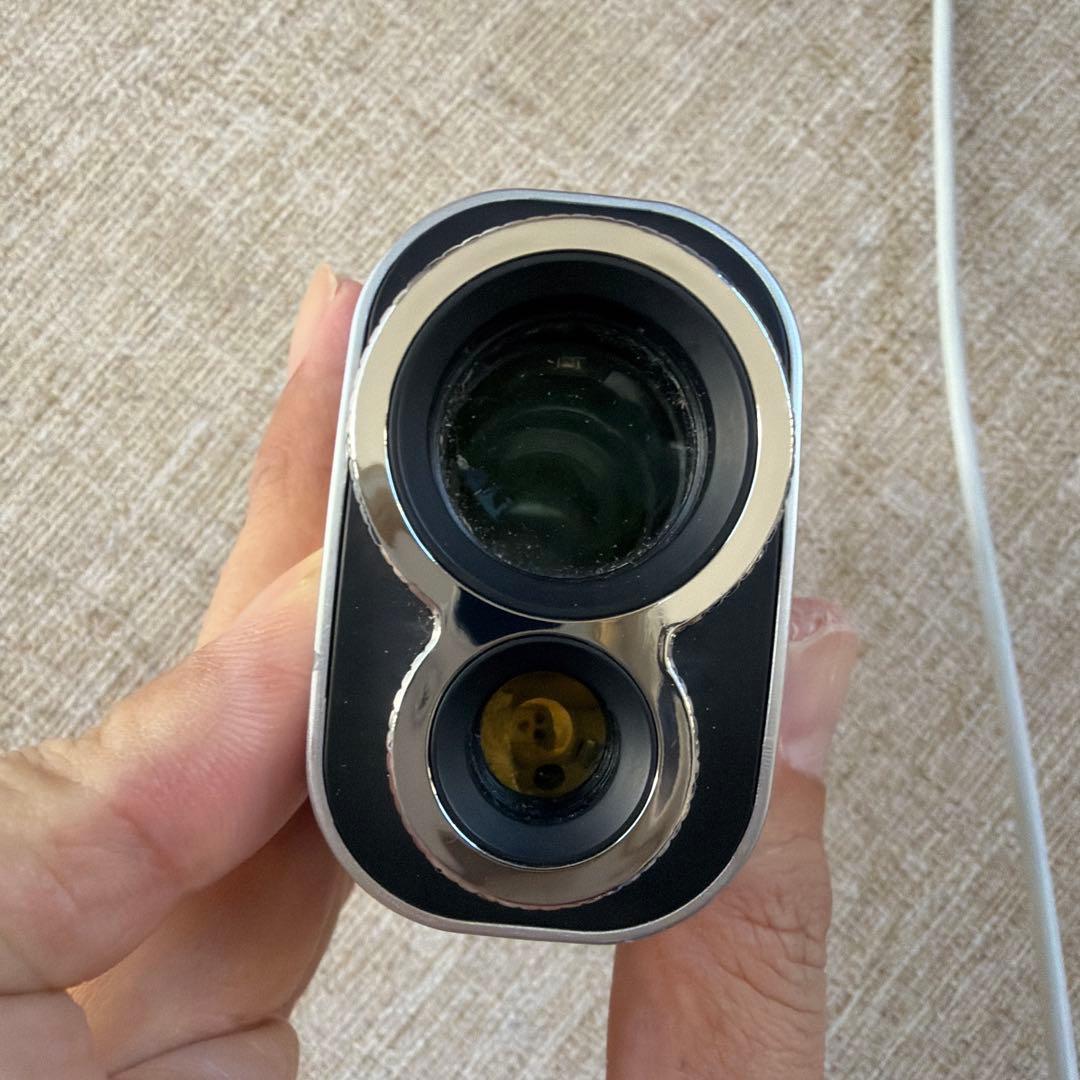 美品　Shot Navi Voice Laser GR Leo camel