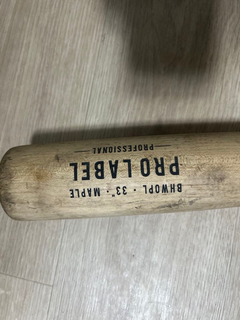 Rawlings Pro Label メープルバット 33インチ
