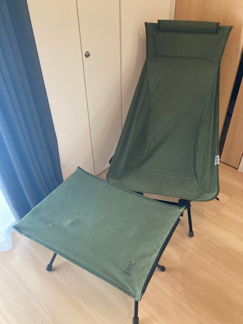 D.O.D ディーオーディー　ヤバイッス　カーキ　アウトドアチェア