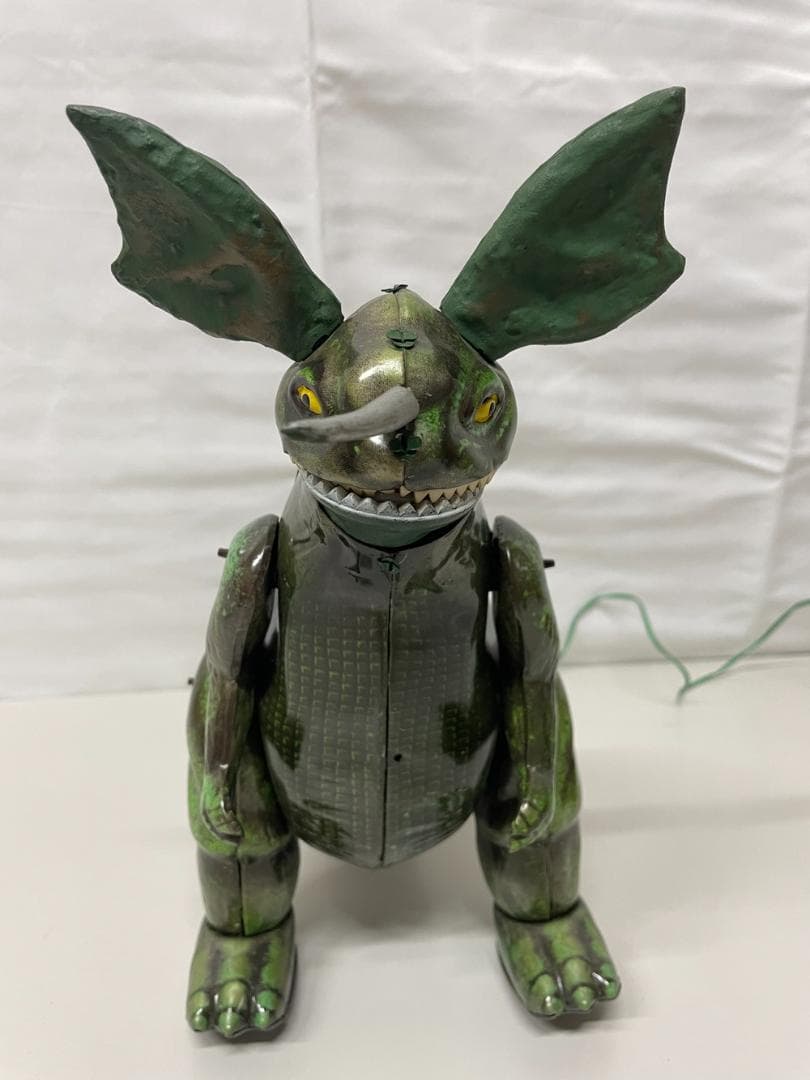 ◆恐怖の地底怪獣バラゴン ブリキ 緑色 ラジコン　09345