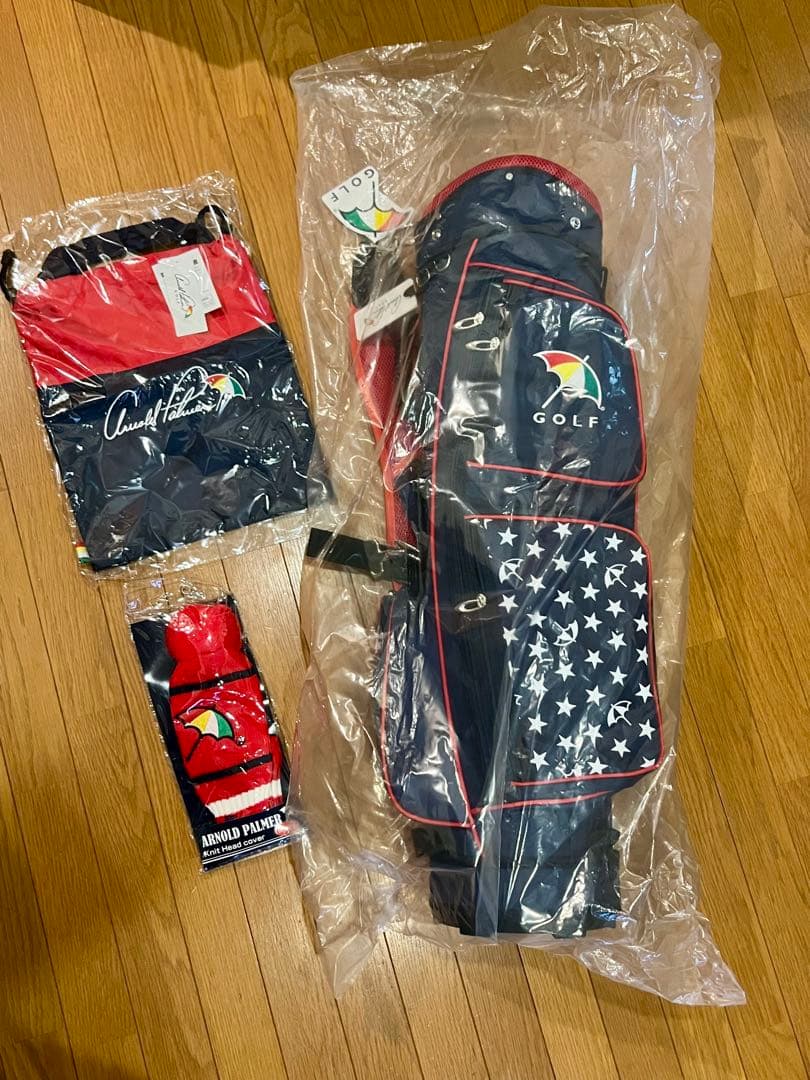 【新品】アーノルドパーマー キャディバッグ APCB-09J 7.5型 他