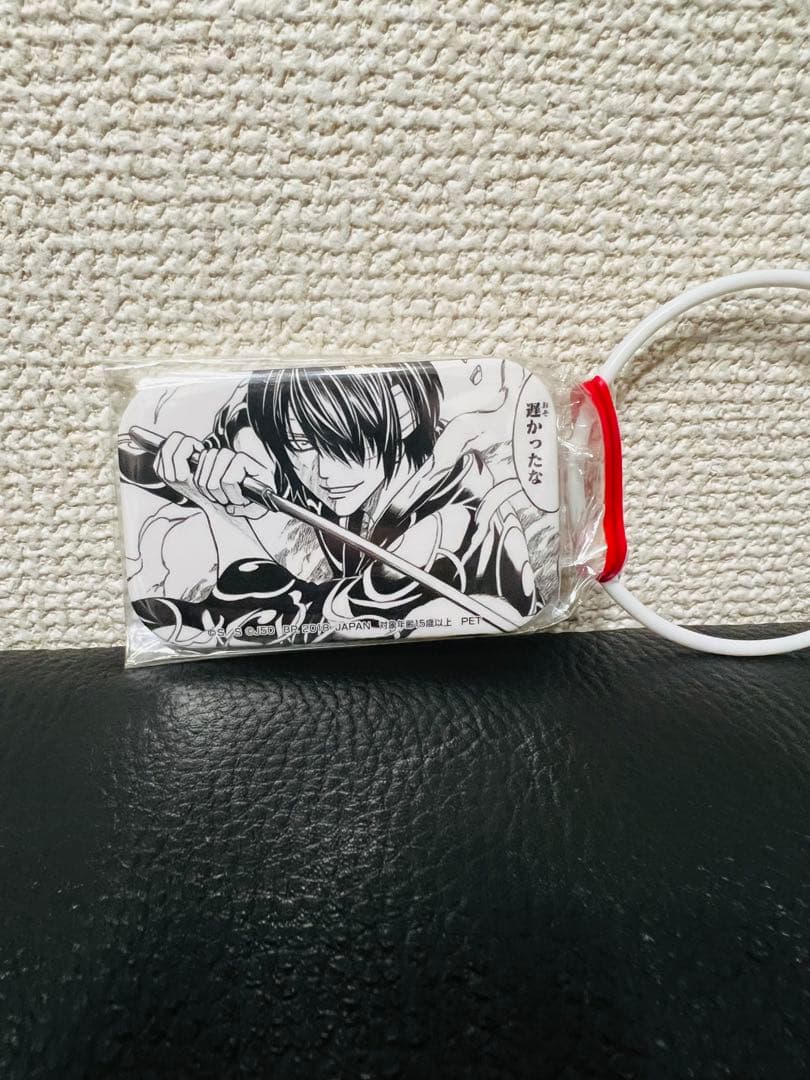 ジャンプ 50周年 スクエア缶バッチ 銀魂 高杉晋助