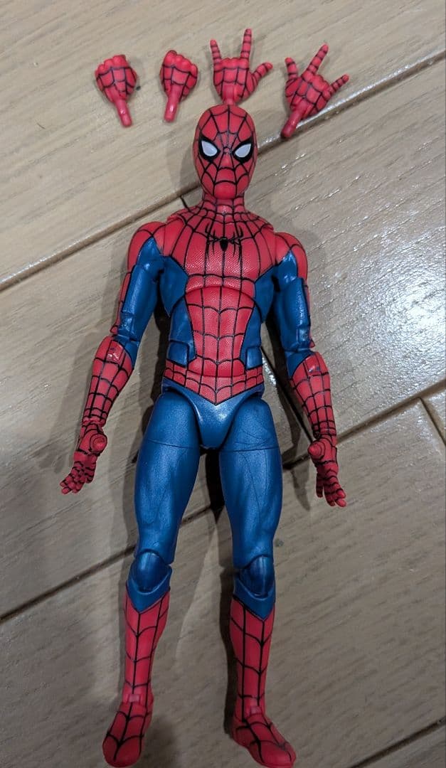 TOY BIZ　スーパーポーザブル　スナップショット　スパイダーマン　まとめ売り