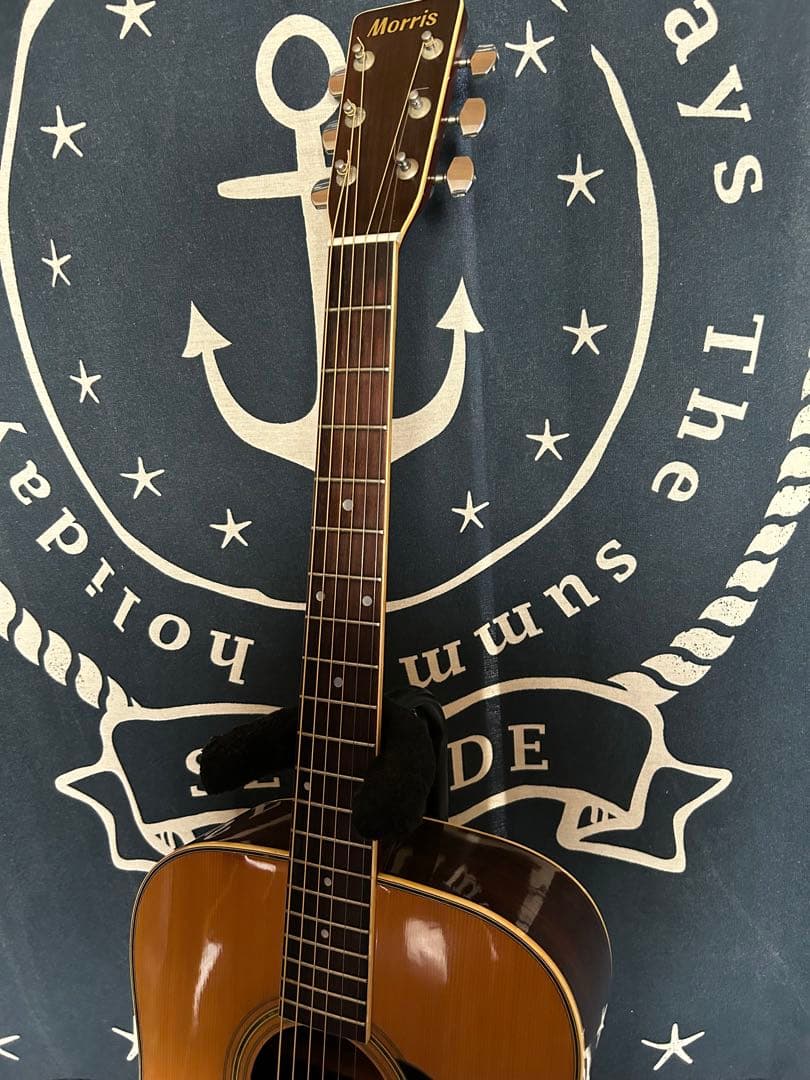 最終特価‼️単板トップ美品80年製❣️国産ビンテージ❣️モーリス　Ｗ-25 良質❣️良音