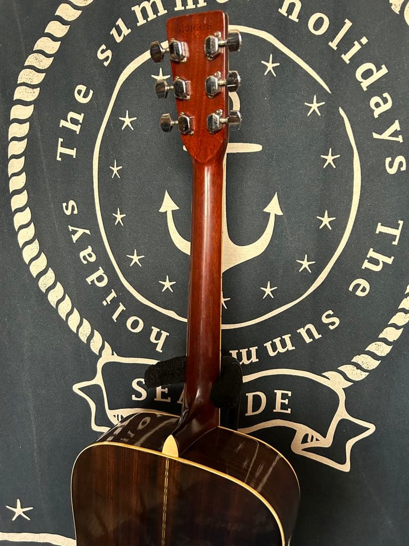 最終特価‼️単板トップ美品80年製❣️国産ビンテージ❣️モーリス　Ｗ-25 良質❣️良音