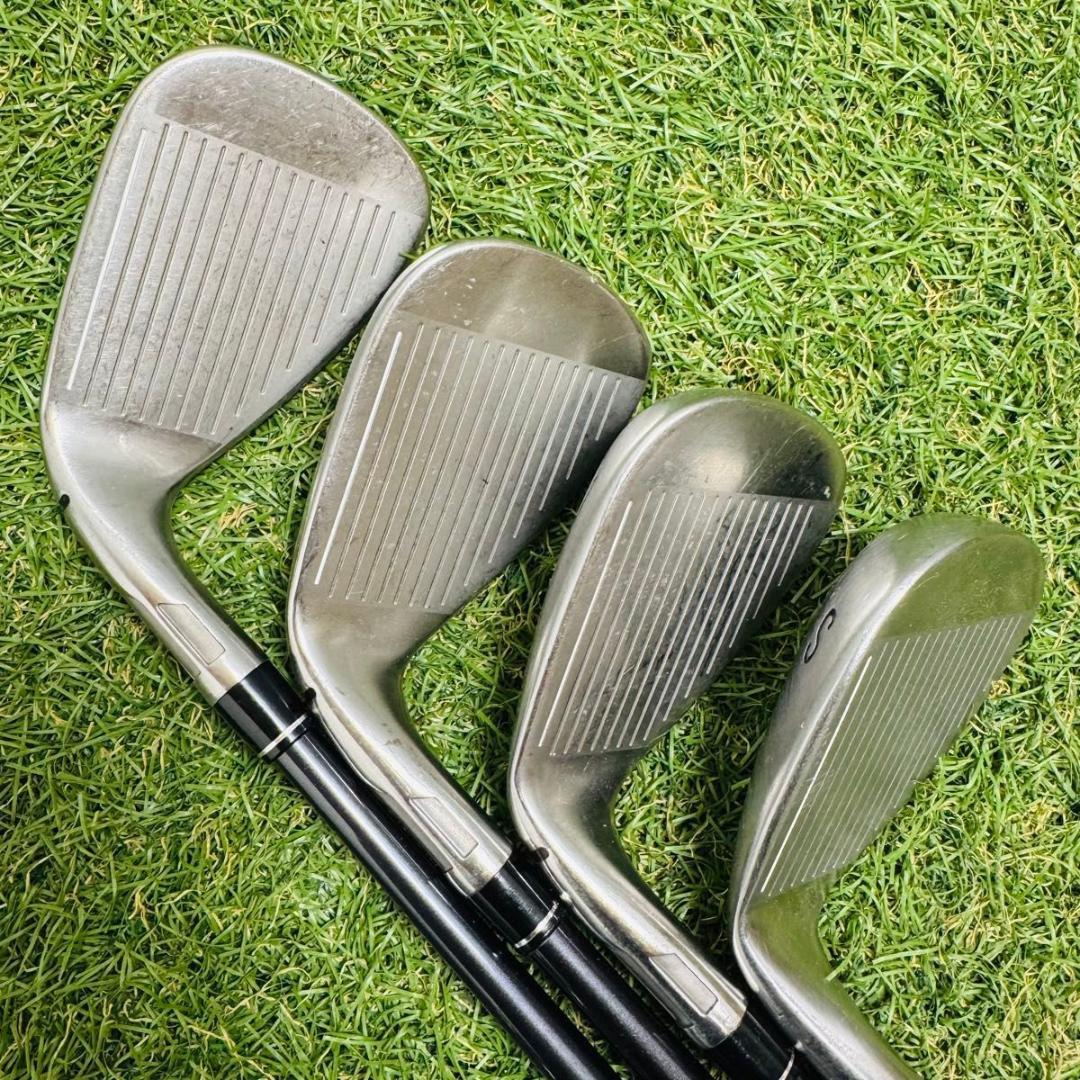 【良品】初心者推奨 テーラーメイド ステルス メンズアイアンセット 7本 R