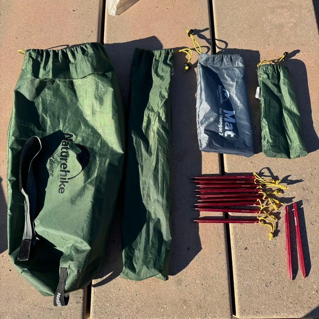 Naturehike ネイチャーハイク テント 2人用 Mongar2 UL