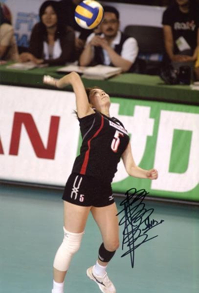 バレーボール女子　高橋　みゆき　証明書付き　日本代表　 直筆サイン入りフォト