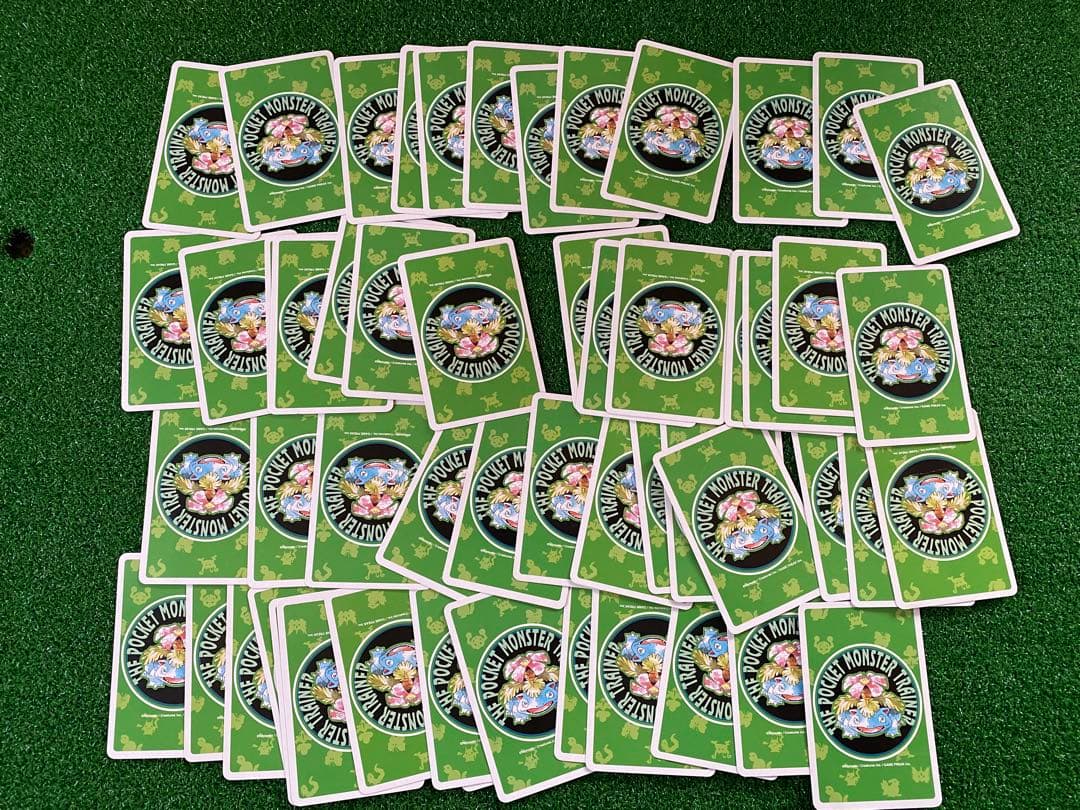 ポケットモンスター　トランプ　緑　美品