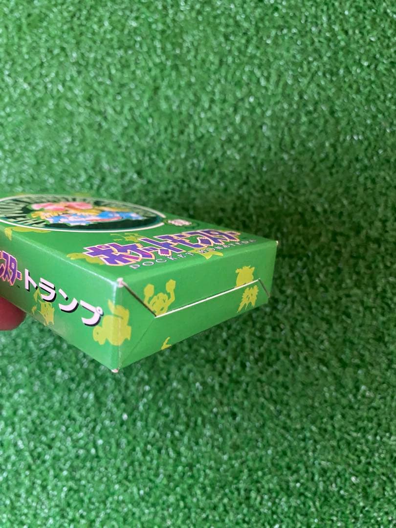 ポケットモンスター　トランプ　緑　美品