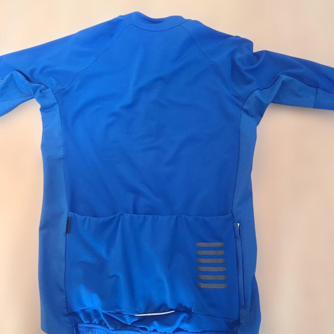 Rapha proteam ロングスリーブサーマルジャージ Medium 青