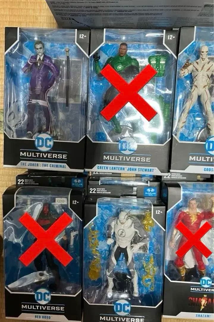 【新品未開封】マクファレーントイズ　DCマルチバース　ジョーカー　レッドフード