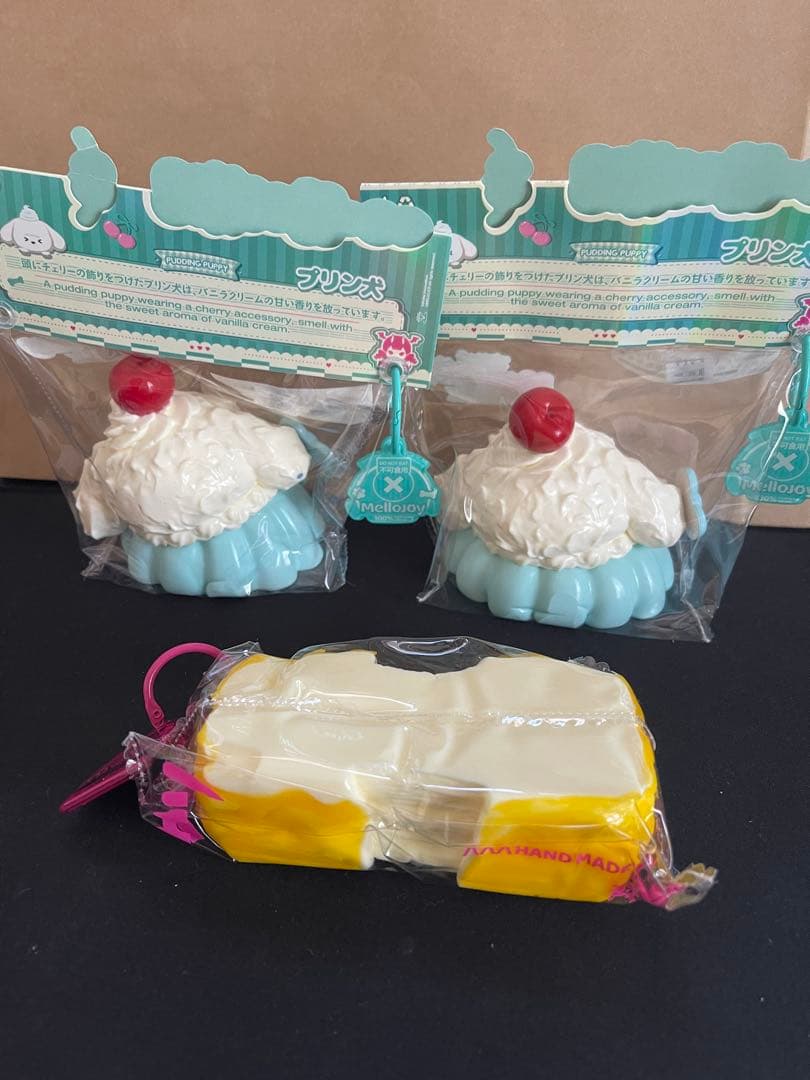 Mellojoy スクイーズ プリン犬 伸びるチーズセット
