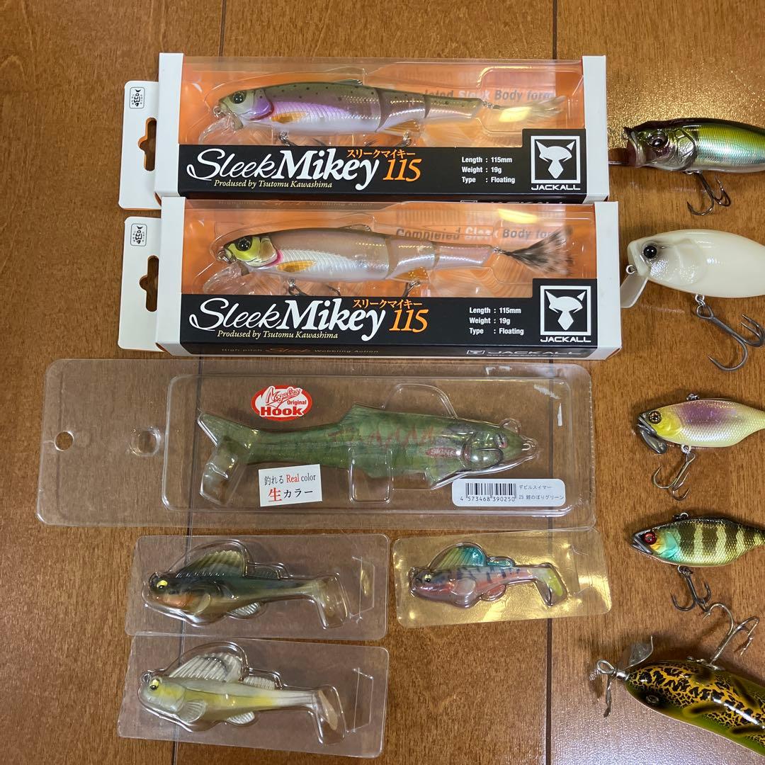 バス釣り引退セット　ルアー34点