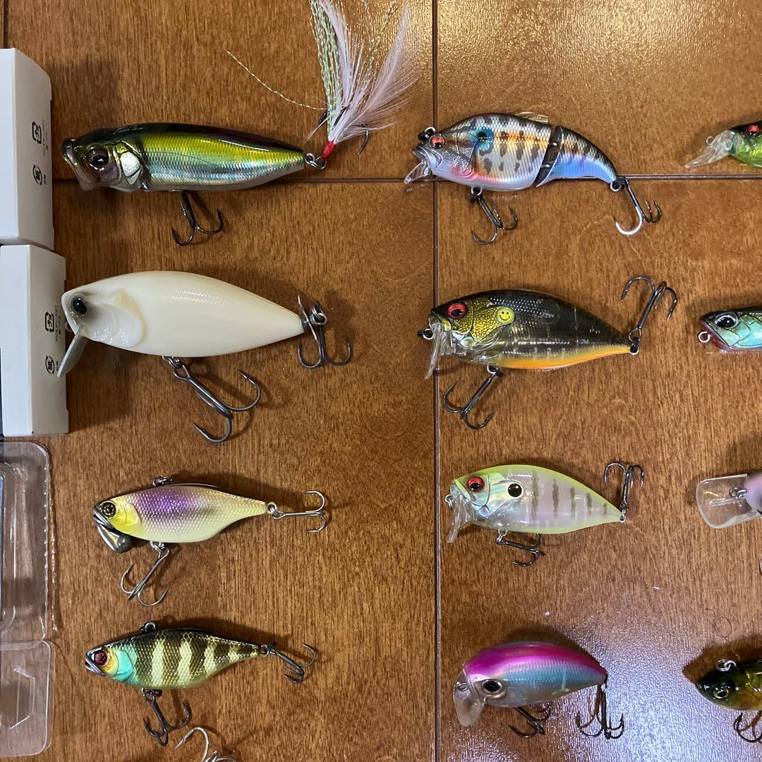バス釣り引退セット　ルアー34点