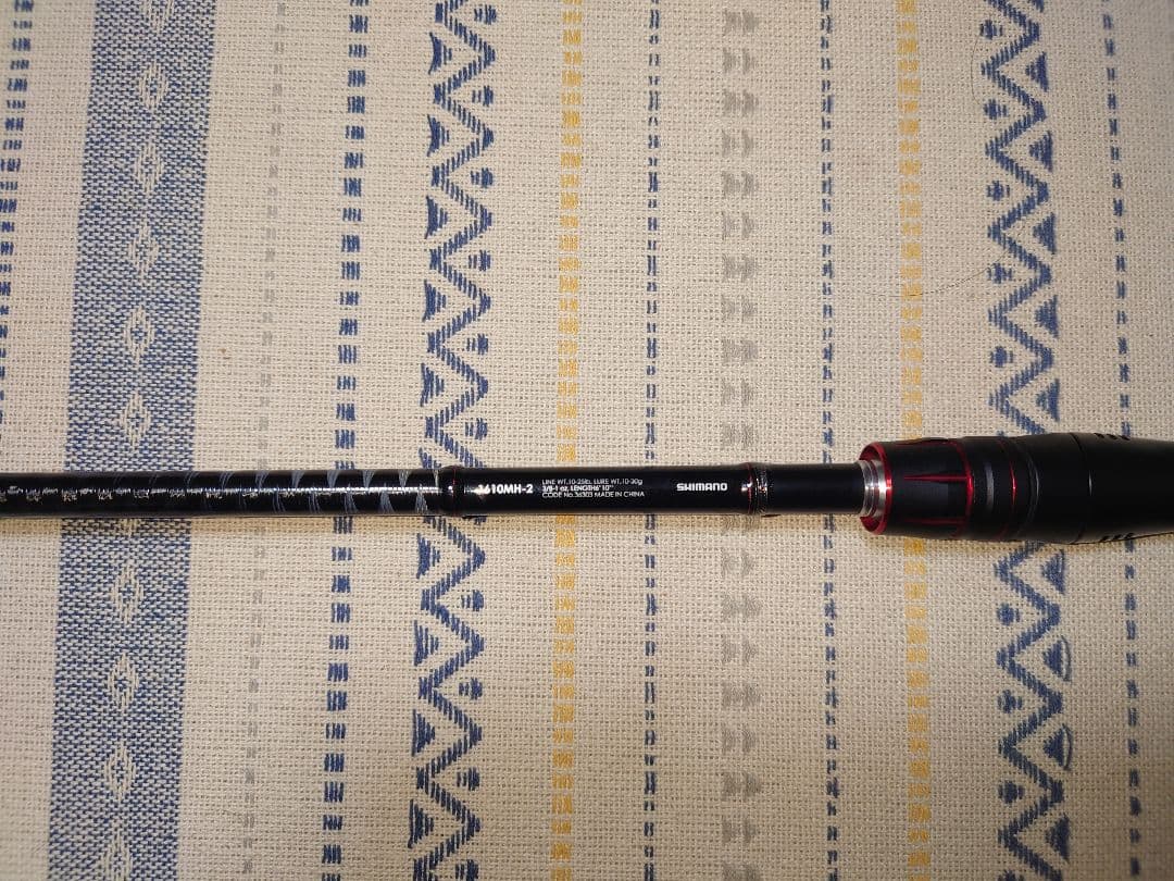 シマノゾディアス1610MH-2ベイトロッド