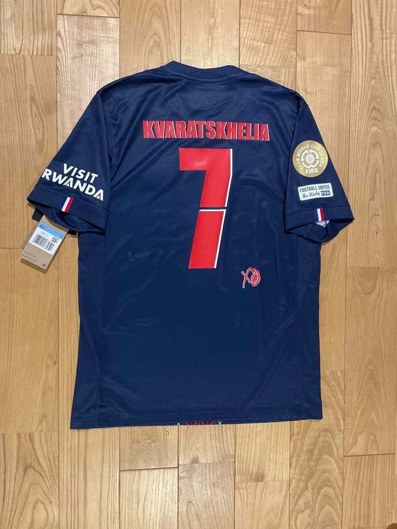 クヴァラツヘリア PSG25/26 背番号7 クラブW杯XOコラボ仕様