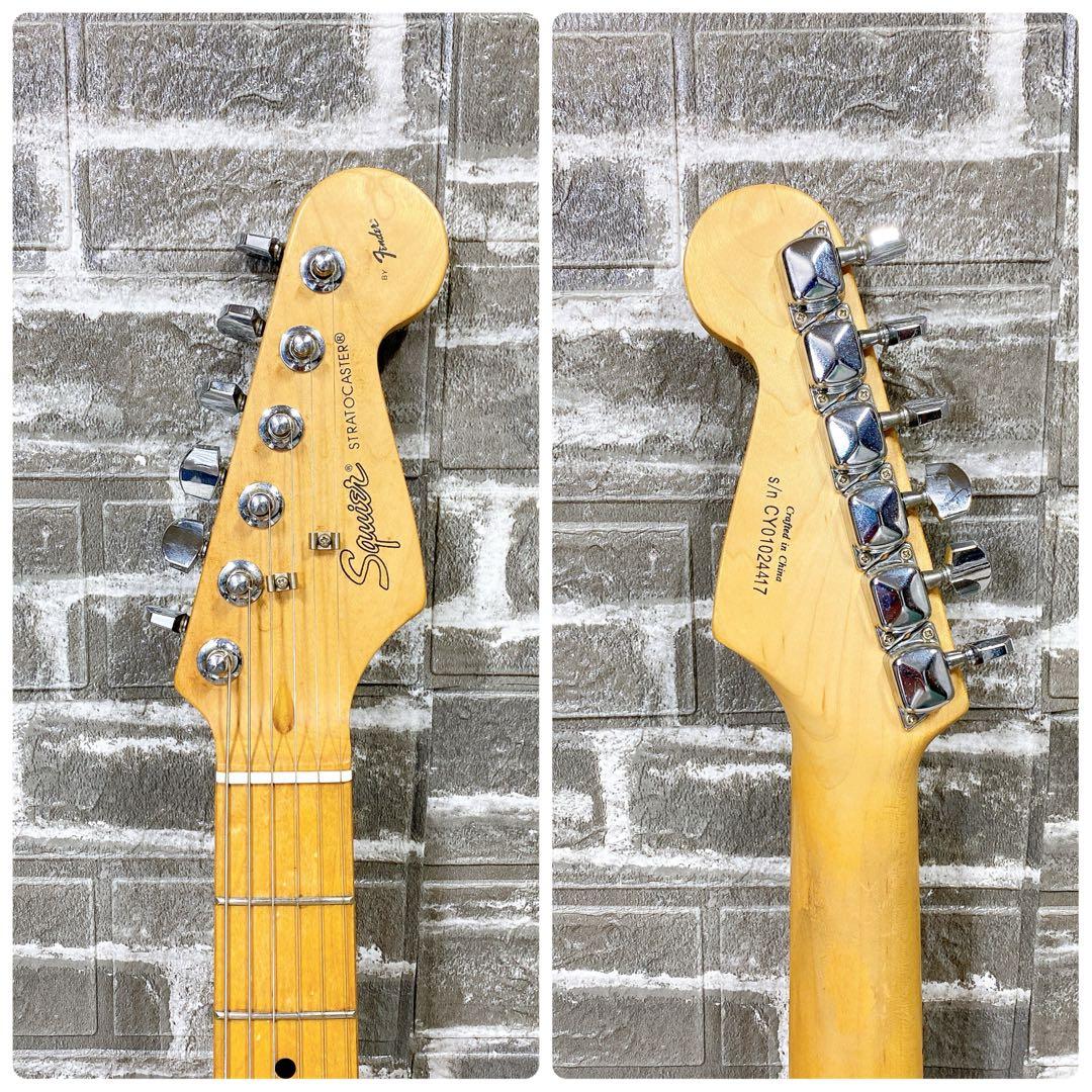 Squier ストラトキャスター　by fender スクワイア　エレキギター