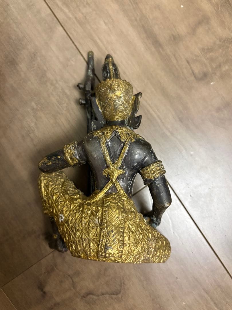 ブロンズ像 チベット密教 仏像美術 細密彫刻仏像 古銅製 金镶嵌