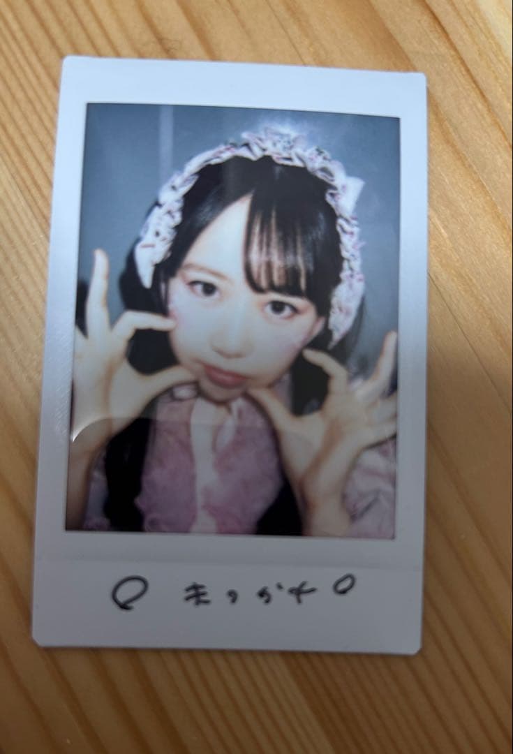 Kasumi FRUITSZIPPER 松本かれん　サイン入りチェキ