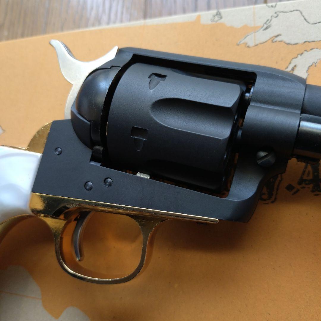 マルシン　SAA　ブラススタイル　ヘビーウェイト　パールグリップ仕様