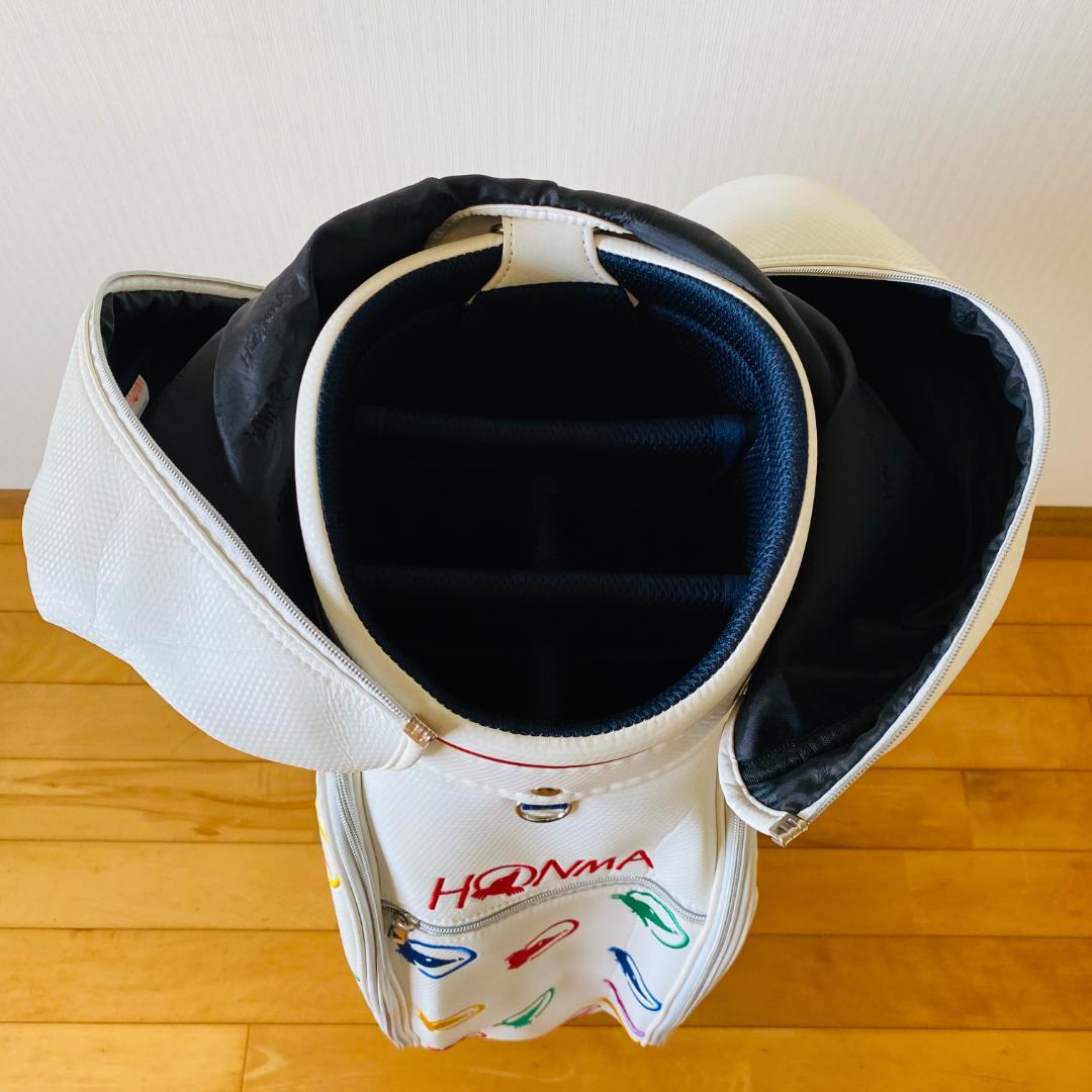 HONMA 本間ゴルフ ホンマ ゴルフ キャディーバッグ モグラ柄 9型 6分割