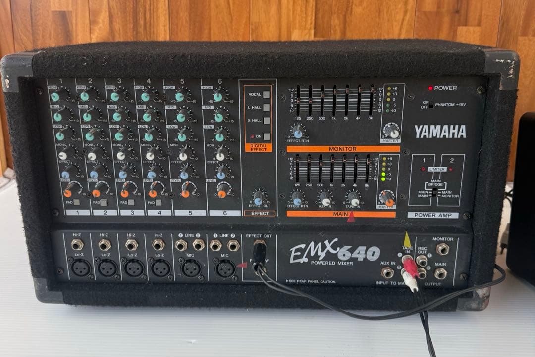 YAMAHA パワードミキサー EMX640 (a14)