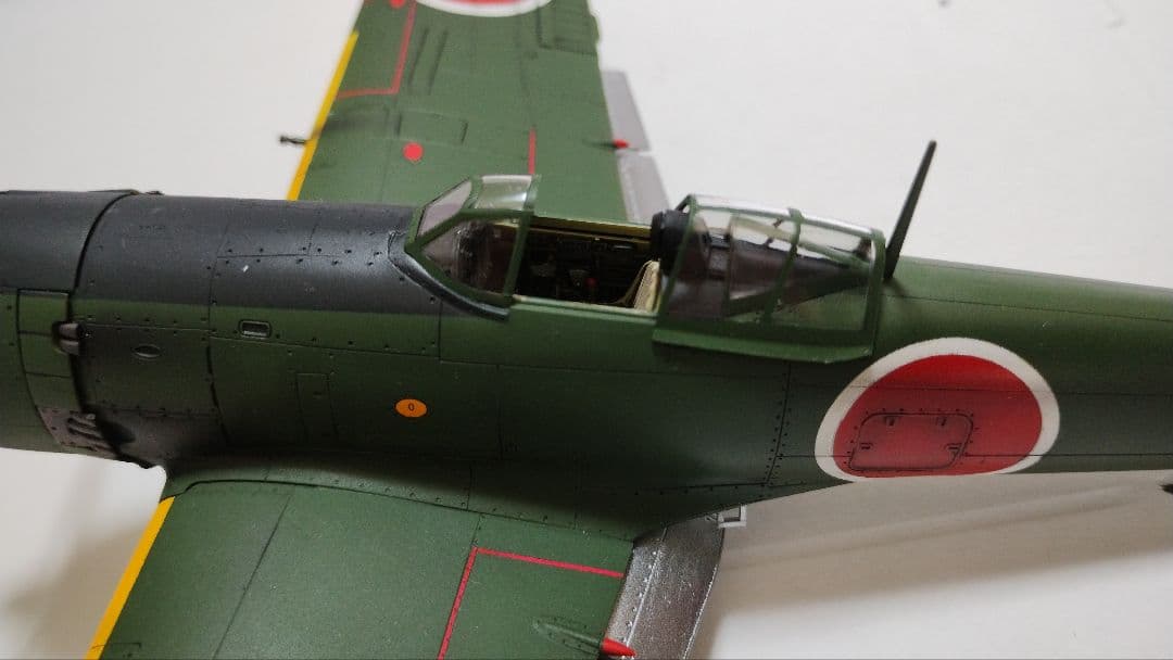 プラモデル完成機　1/48　中島　四式戦闘機　疾風
