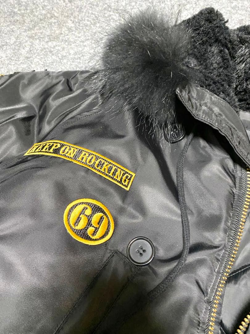 矢沢永吉　N3B ダウン　ジャンパー　アウターＬ 入手困難