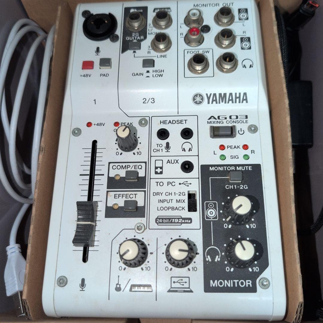 YAMAHA AG03 オーディオインターフェイス