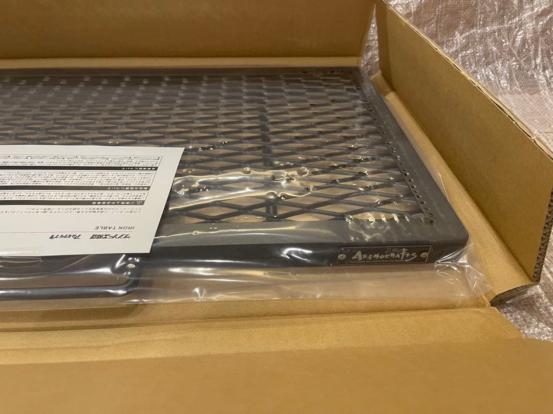 【新品未使用】アイアンテーブル低っ asimocrafts別注 サンゾー工務店